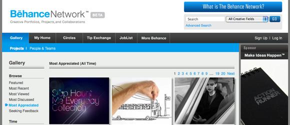 webdesign_behance webdesign inspirasjon behance