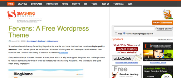 webdesign_smashingmagazine Webdesign inspirasjon Smashing Magazine
